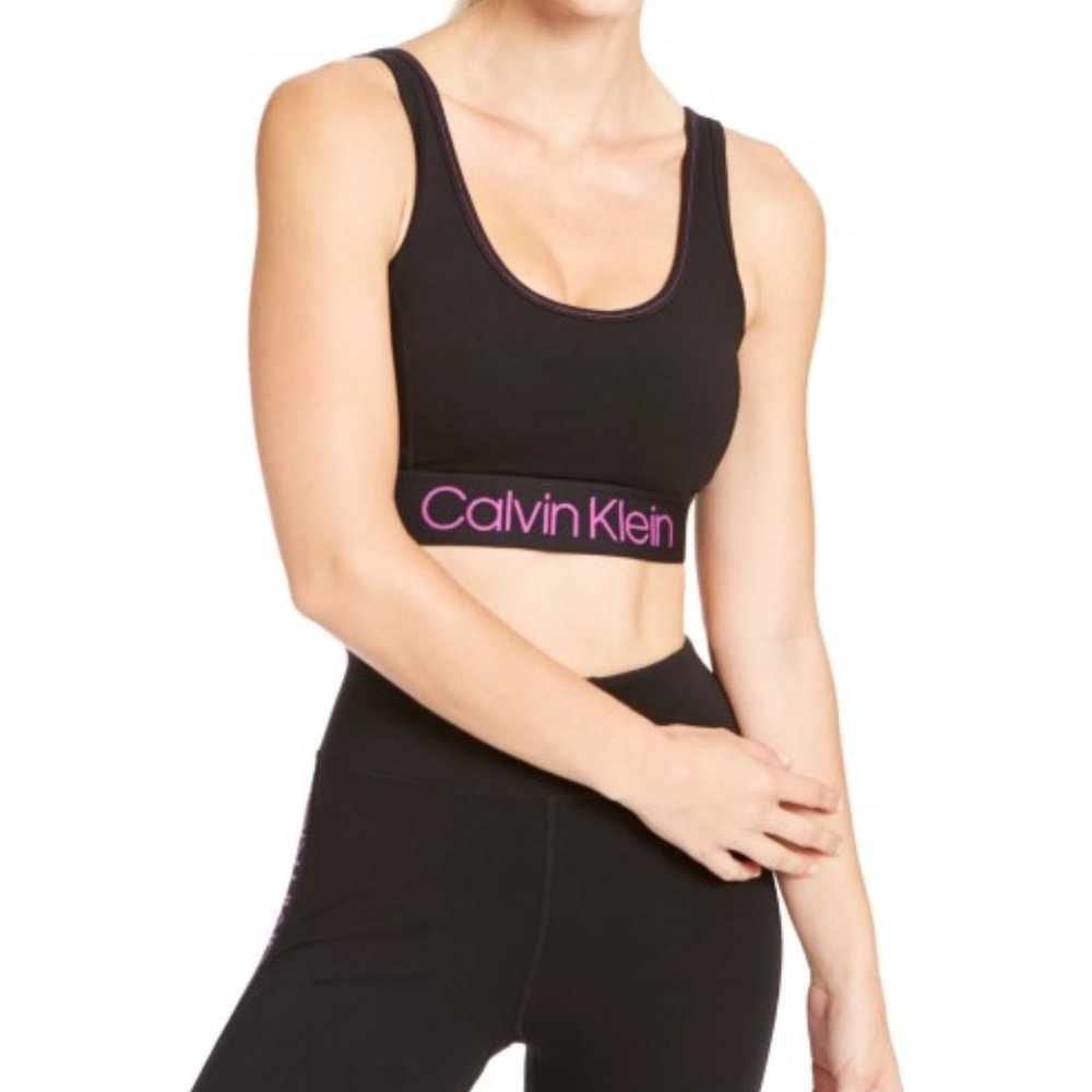 Calvin Klein Sports Black Sports Bra XL
